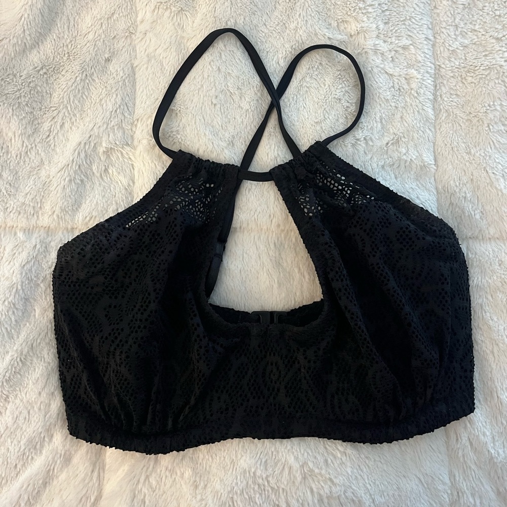 Pour Moi bathing suit top. Underwire. Lace, no padding. Size 32 F